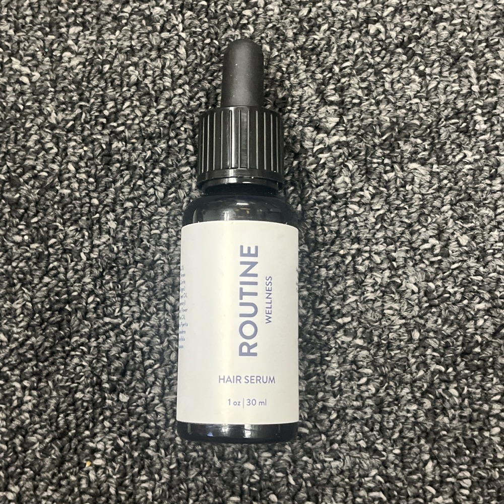 Routine Wellness Hair Serum - 1 oz / 30 ml - with Dropper Bottle